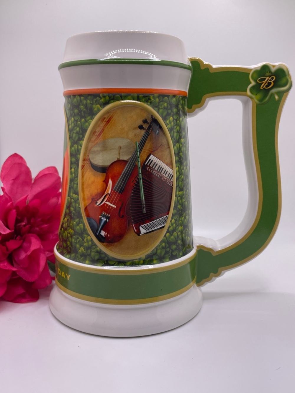 2004 Anheuser-Busch Collection St. Patrick's Day Ceramic Beer Stein - Picture 3 of 7